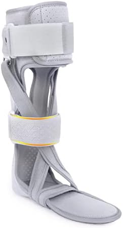 AFO Foot Drop Brace Ankle Foot Orthosis Medical Afo Walking with Shoes for Stroke Hemiplegia (Large-Right)