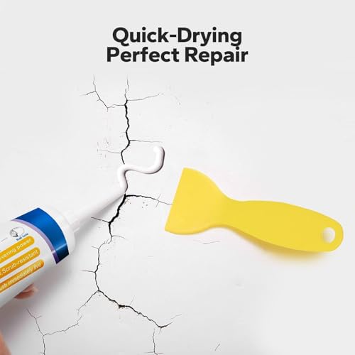 Choppie Drywall Repair Kit (4.2 Oz), Spackle Wall Repair, Wall Repair Patch Kit to Fill The Holes, Walls Putty Hole Repair Quick and Easy Solution, Sandpaper, Drywall Patches with Scraper