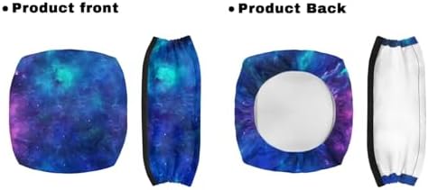 LedBack 3 Pcs Sets Rollator Walker Accessories Galaxy Print Universal Fit Walker Seat Cover Rollator Walker Seat & Backrest Covers, Rollator Storage Under Seat Bag