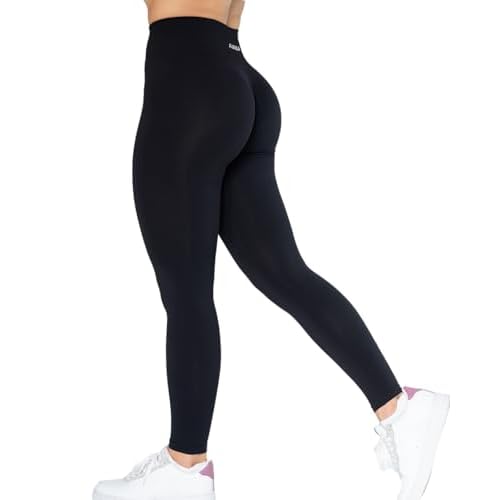AUROLA Dream Collection Workout Leggings for Women High Waist Seamless Scrunch Athletic Running Gym Fitness Active Pants