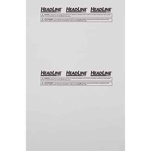 Headline Sign 32411 Stick-On Vinyl Letters, Black, 4-Inch, Made in USA