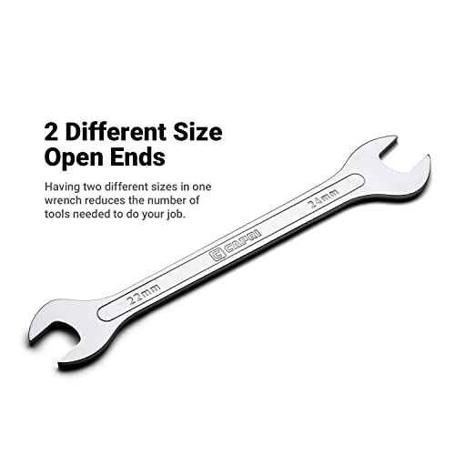 Capri Tools 10 mm x 11 mm Super-Thin Open End Wrench, Metric (11850-1011)