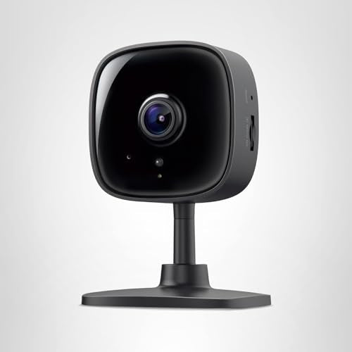 Tapo 1080P Indoor Wired Security Camera - Works as a Baby Monitor & Pet Camera, Motion Detection, 2-Way Audio, Siren, Night Vision, Subscription-Free Local Storage or Optional Cloud, C101