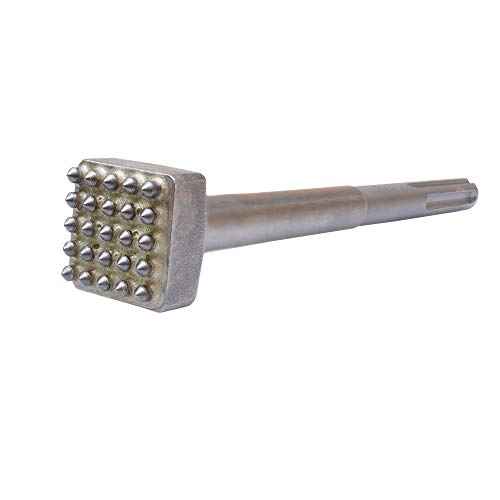 11 3/4 In. SDS Max 25 Tips Concrete Repair Patch Prepare Bushing Tool - 1 1/2 Inch Square Head - Pack of 1