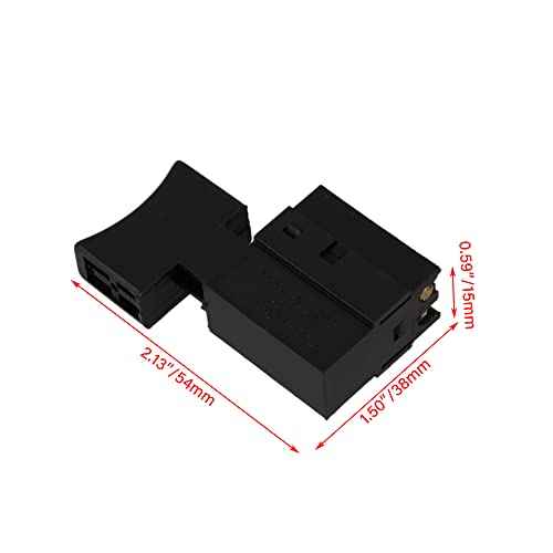 Mxfans Electric Hammer Part NO Non Lock Trigger Switch Power Tool AC 250V 8A 125V