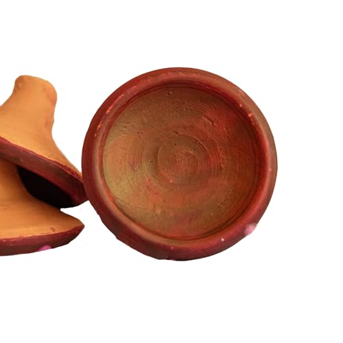 Moroccan Clay Pot Lip Stain - Traditional Berber Lipstick - Organic, Long-Lasting Lip Color