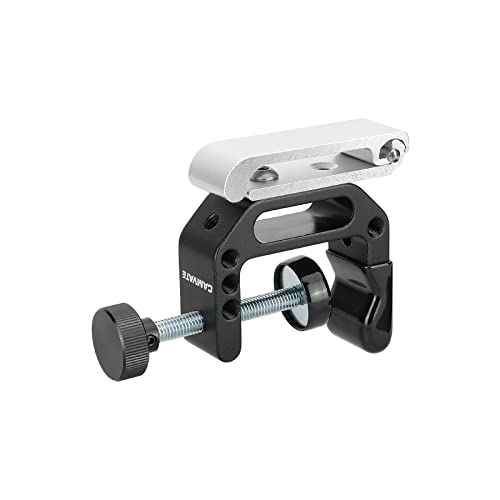 CAMVATE Foldable Wall Hanging Hook for Tool Storage + C Clamp with 1/4" & 3/8" Mounting Points - 3089