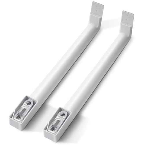 WR12X32352 Refrigerator Door Handle Set, Compatible with GE Handle Set (White), Refrigerator Door Handles Replacement Replace AP6985344 WR12X27039 WR12X21157 Refrigerator Handle