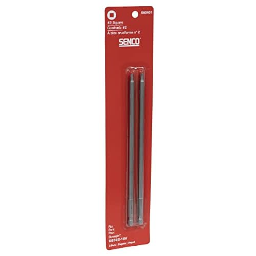 Senco EA0401#2 Square Bits for DuraSpin Auto-Feed Screw Systems 2 Count (Pack of1)