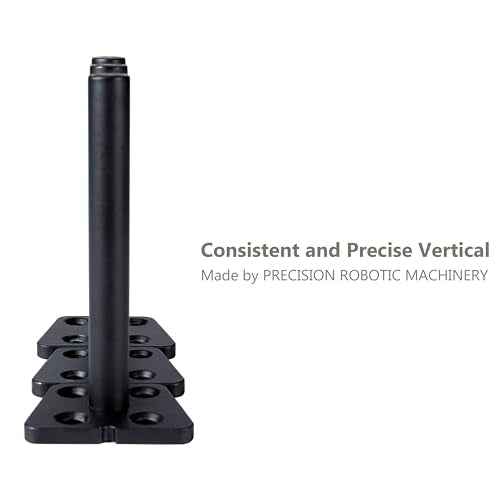 8-Pack 10 Inch Hidden Floating Shelf Bracket, Heavy Duty Blind Shelf Support Hardware | Invisible Wall Brackets for Kitchen, Fireplace Mantel Wood Shelves | Black Powder Coated Solid Steel