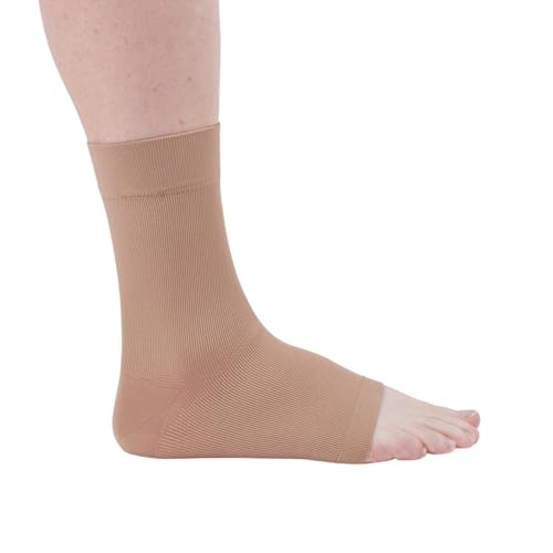 medi Seamless Knit Ankle Support - sprains, rheumatic & osteoarthritis condition Beige M