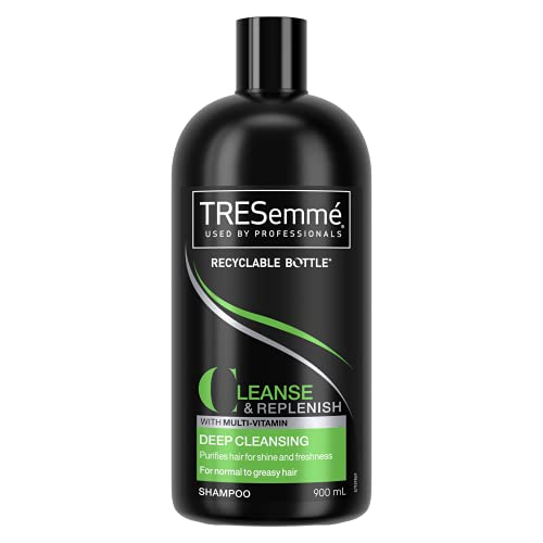 TRESemmÃ© Replenish & Cleanse Shampoo with vitamin C, Fresh, 900 ml, Pack of 1
