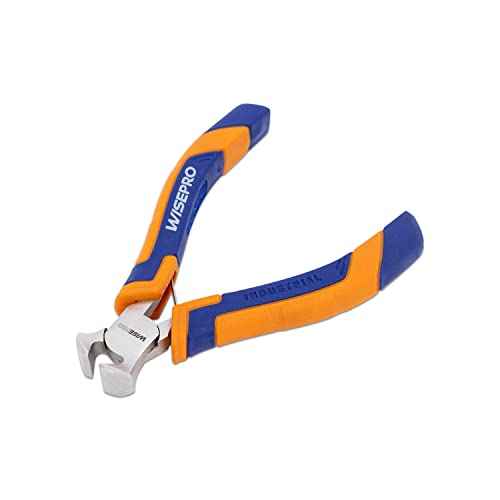 4.2 Inch Mini End Cutting Pliers, Precision End Nippers, Nail Puller Tool for Zipper Install Stops Repair