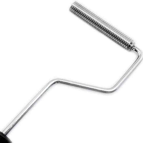 Bubble Paddle Tool 3Inch Aluminum Head Fibreglass Laminating Roller Tool for Tub Shower Bathtub Boat Repair