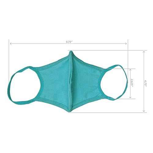 Universal Cloth Face Masks ? Reusable Dust & Allergy Masks ? 100% Cotton, 2 Layer, Washable, for Teens & Adults ? Protects from Dust, Pollen, Pet Dander & More (Pastels, Small- Pack of 4)