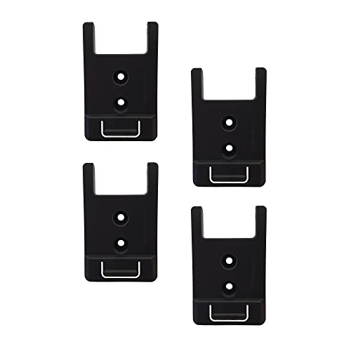 StealthMounts Tool Holder Compatible with Craftsman 20V (4 Pack) - Black | StealthMounts Locking Tool Mounts | Made in The UK