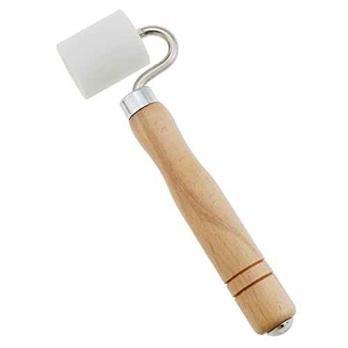 E-outstanding Soft Seam Roller Tool Wallpaper Seam Roller 7.7x1.4 Inch Roller for Wallpaper Flat Pressure Roller Smoothing Tool
