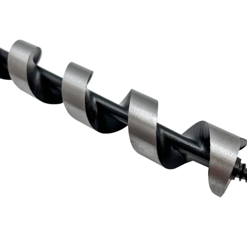 5/8 Inch x 12 Inch Auger Drill Bit for Wood, Soft and Hard Wood Plastic Drywall with 3/8 Inch Hex Shank