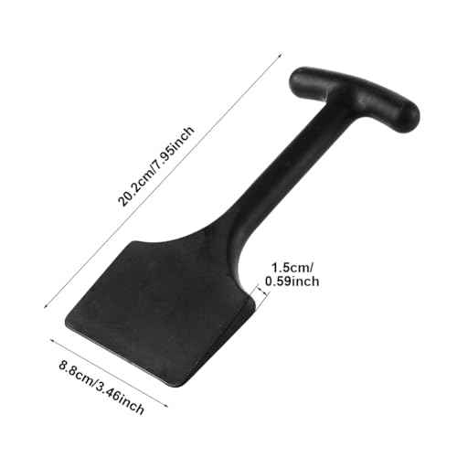 Carpet Tucking Tool, Plastic Bolster Chisel Floor Welding Tool, Plastic Bolster Chisel Installation Welding Stretcher, Hand Held Carpet Stair Tool(size:black)