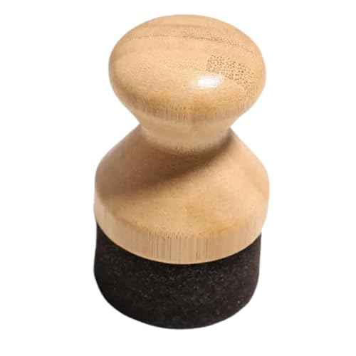 Heritage Products Cutting Board Oil & Wax Applicator - Food Grade Mineral Oil Wood Conditioner with Handle and Wooden Cap - Restore Butcher Blocks, Countertops & Utensils