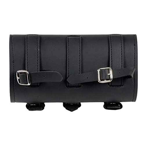 Milwaukee Performance SH49803 Black PVC Large Two Buckle Tool Bag for Motorcycles - One Size
