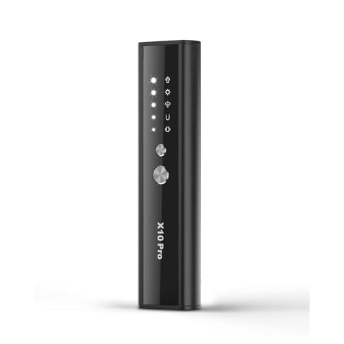 Hidden Camera Detectors with Screen Display, Anti Spy Camera Finder, Bug Detector, GPS Tracker Detector with Flashlight, Hidden Device Detector for Travel, Hotel, Airbnb, Office, Car