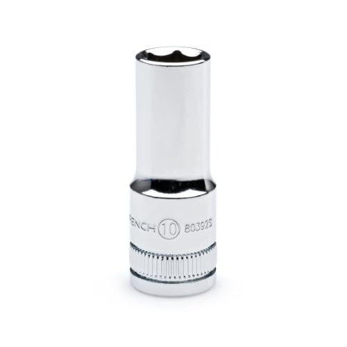GEARWRENCH 3/8" Drive 6 Pt. Mid-Length Socket, 10mm - 80392S