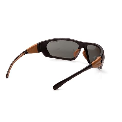 Carhartt Gear CHB291 Carbondale Antique Mirror Polarized Lens - One Size Fits All - Black