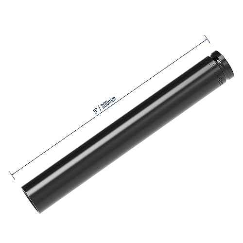2 Pcs 1/2 Inch Drive by 24mm(15/16-Inch) Deep Impact Socket, Heat-Treated CR-V Steel 8 Inch Length, 6-Point Metric Sizes