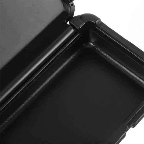 TEHAUX 2pcs Portable Tool Storage Box Compact Hard Carrying Case for Mechanics Tools Organizer Lightweight Design for Efficient Hardware Storage and Outdoor Tasks