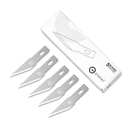 5PCS MT Blade 1 Utility Blades for CIVIVI Polymorph Titanium Carabiner Multi-Tool CA-08A