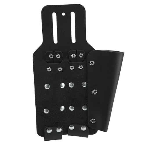 Klein Tools 5118PRS Tool Pouch, Multi Tool Holder with (3) Pockets for Pliers, Folding Rulers, Screwdrivers