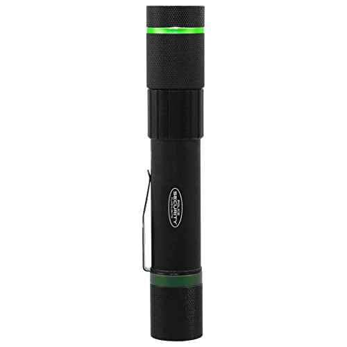 Police Security Dover 1000 Lumen Rechargeable Flashlight ? USB-C Charging Cable Included, Slide Focus, 6-Hour Runtime, Impact Resistant ? w/Belt Clip.