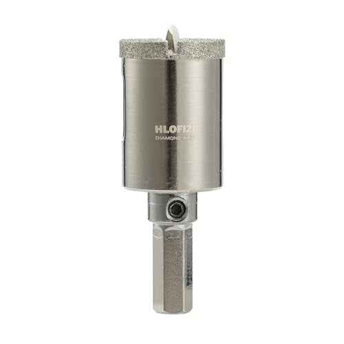 1 inch Diamond Hole Saw Tile Hole Saw for Ceramic, Tile, Glass, Granite, Porcelain, Marble, with Guiding Drill Bit