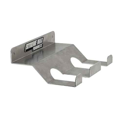 Extreme Max 5001.6285 Aluminum Tape Gun Holder for Enclosed Race Trailer, Shop, Garage, Storage - Silver