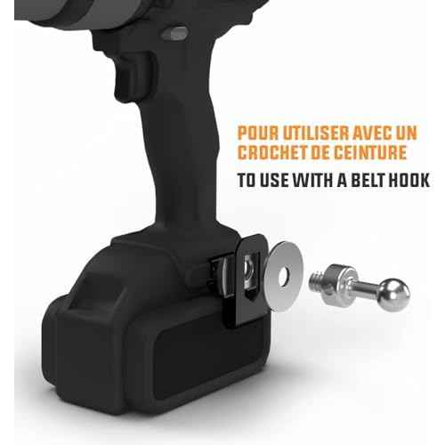 Elite ? Quick Attach with Auto-Locking ? Fits Popular Brands ? Drill, Tape Measure, Nailer Holder ? Practical Tool Accessory ? Gift for Christmas, Birthday, DIYers