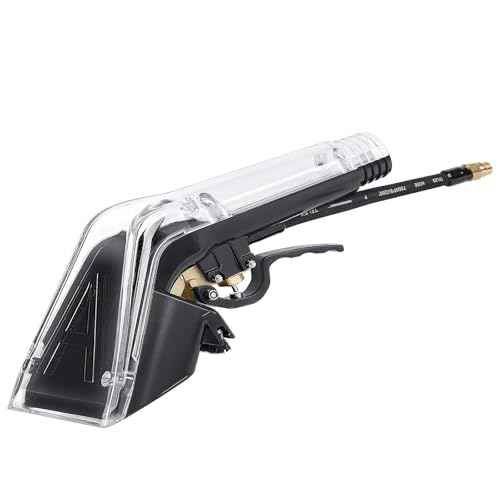 Upholstery Tool Compatible with Mytee 8400P Air Lite,1-1/2 Inches Interface,1/4¡± Quick Connect,Add Cleaning Brushes,Anti Fall Transparent Shell,Clean Carpets,Car Upholstery,Upholstery Tool