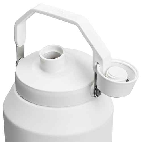 Stanley IceFlow Fast Flow Jug with Handle 96 oz | Twist On Angled Spout Lid | Leakproof for Travel and Sports | Insulated Stainless Steel | BPA-Free | Frost 2.0