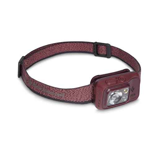 BLACK DIAMOND Spot 400-R Rechargeable Headlamp | 400 Lumens, Dimmable | Micro-USB Charging | Waterproof & Compact | Camping, Hiking, Running