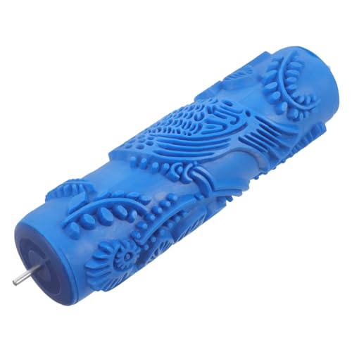 jojofuny Printed Roller 7 Inch Textured Paint Roller for Unique Wall Decoration Durable Rubber Wall Texture Tool for DIY Art Projects and Easy Painting