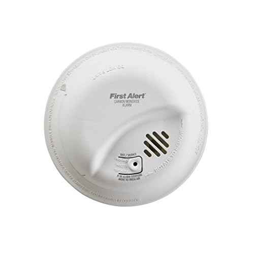 First Alert BRK Carbon Monoxide Detector, Hardwired Alarm with Battery Backup, CO5120BN, White