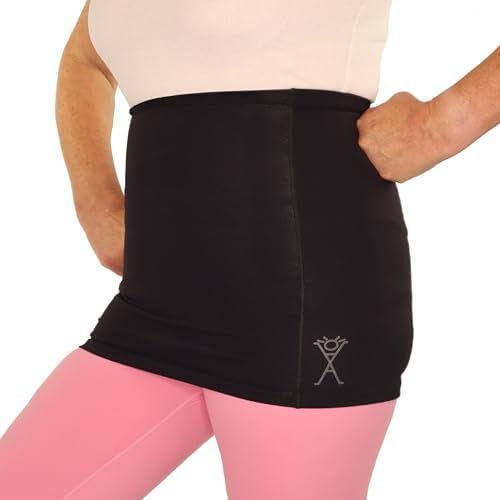 Alki Active® Hip Pain Relief Compression Band for Women - for Sciatic Nerve, Hip Flexor Strain, Torn Labrum, Arthritis, Bursitis, EDS, Fibromyalgia (Medium)