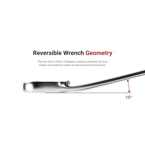 TEKTON 7/8 Inch Reversible 12-Point Ratcheting Combination Wrench | WRC23322