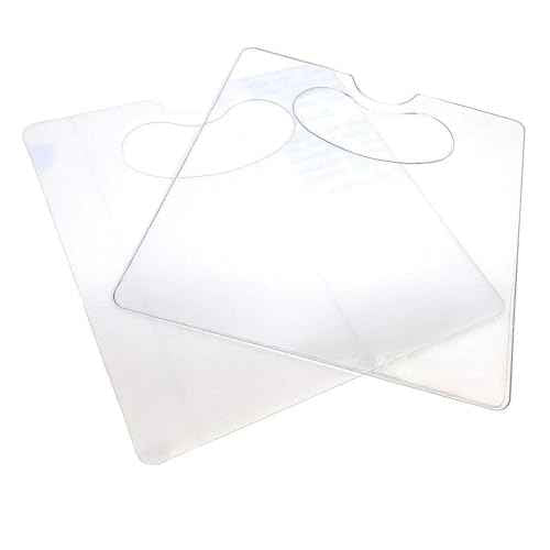 Original Slit Lamp Breath Shield, Made in USA, Universal, Large Size, Pack of 2