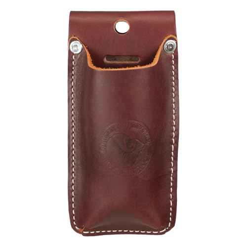 Occidental Leather Offset Tin Snip Holster - OxyRed - Fits Belts Up to 3" Wide - All-Day Comfort - Made in USA
