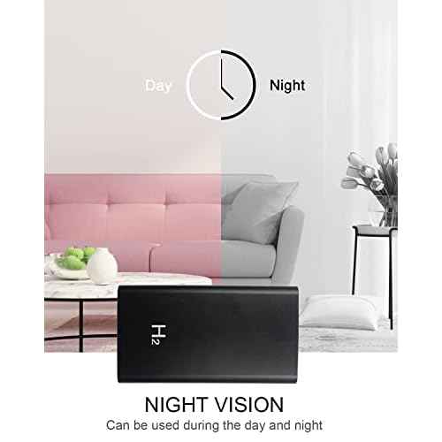 Hidden Camera Spy Camera 1080P 5000mAh Portable Power Bank Spy Camera with Night Vision,10 Hours Continuous Record Nanny Cam for Home Office Outdoor No WiFi No Audio