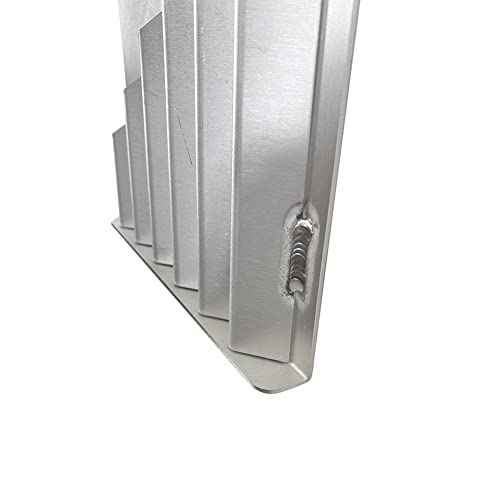Pit Posse 544 Cable Zip Tie Storage Holder Rack Aluminum Enclosed Race Trailer Shop Garage Storage Organizer-Made in USA