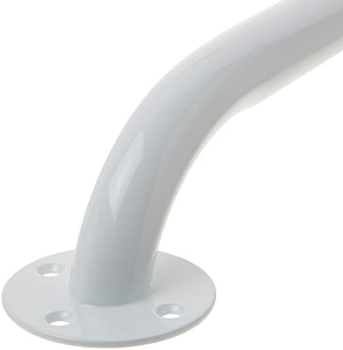 Drive Medical RTL12012 Powder-Coated Grab Bar, White (Pack of 2)