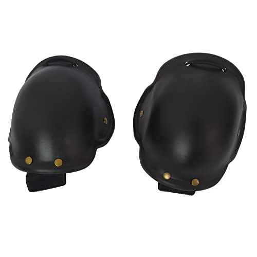 LEONARK Black Armoury Hema Knee/Elbow Protectors Knee/Elbow Pads Shell Knee Guard Caps (Knee Pads)