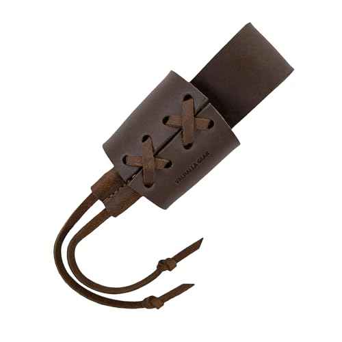 Braided Axe Holder with Belt Loop, Tool Organizer, Camping, Cosplay, Lumberjack Outdoor Accessories, Full Grain Leather, Handmade, Bourbon Brown